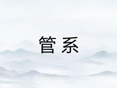 管系