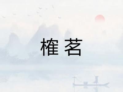 榷茗