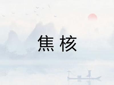 焦核