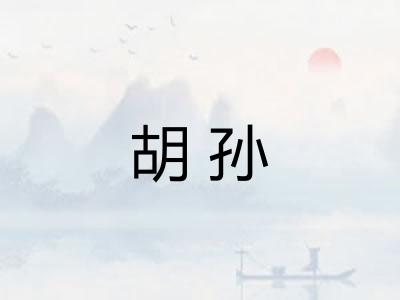 胡孙