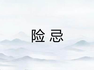 险忌