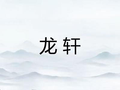 龙轩