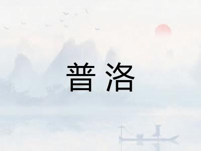 普洛