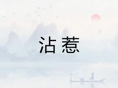 沾惹