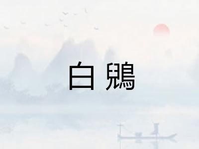 白鶂