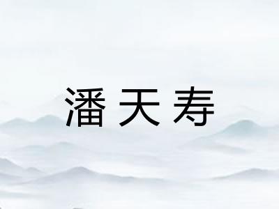 潘天寿