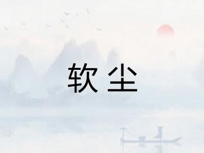 软尘