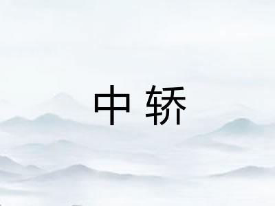 中轿