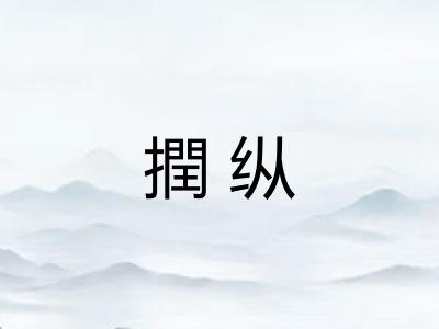 撋纵