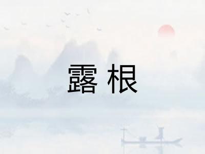 露根