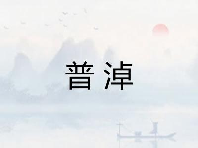 普淖