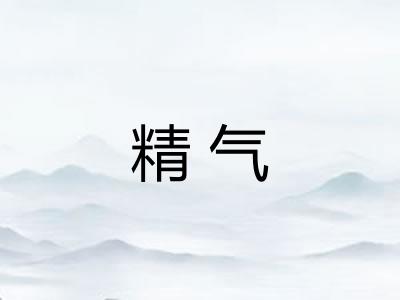 精气