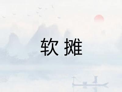 软摊